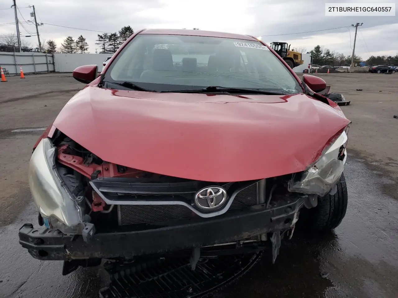 2T1BURHE1GC640557 2016 Toyota Corolla L