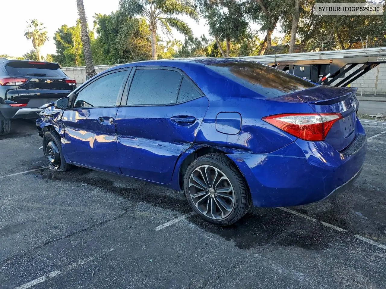 5YFBURHE0GP529630 2016 Toyota Corolla L