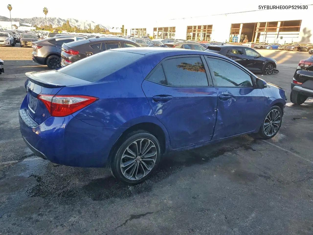 5YFBURHE0GP529630 2016 Toyota Corolla L