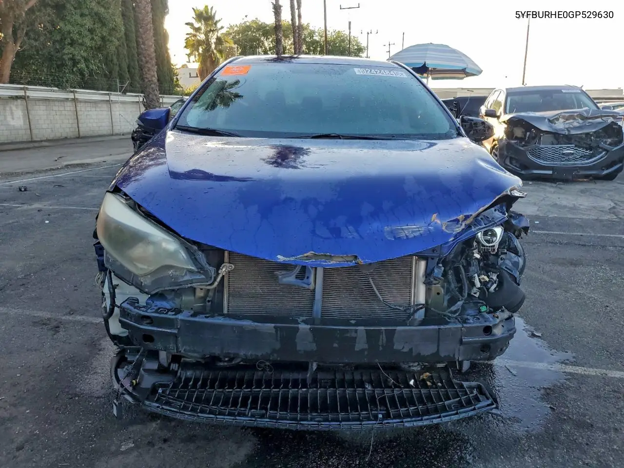 5YFBURHE0GP529630 2016 Toyota Corolla L