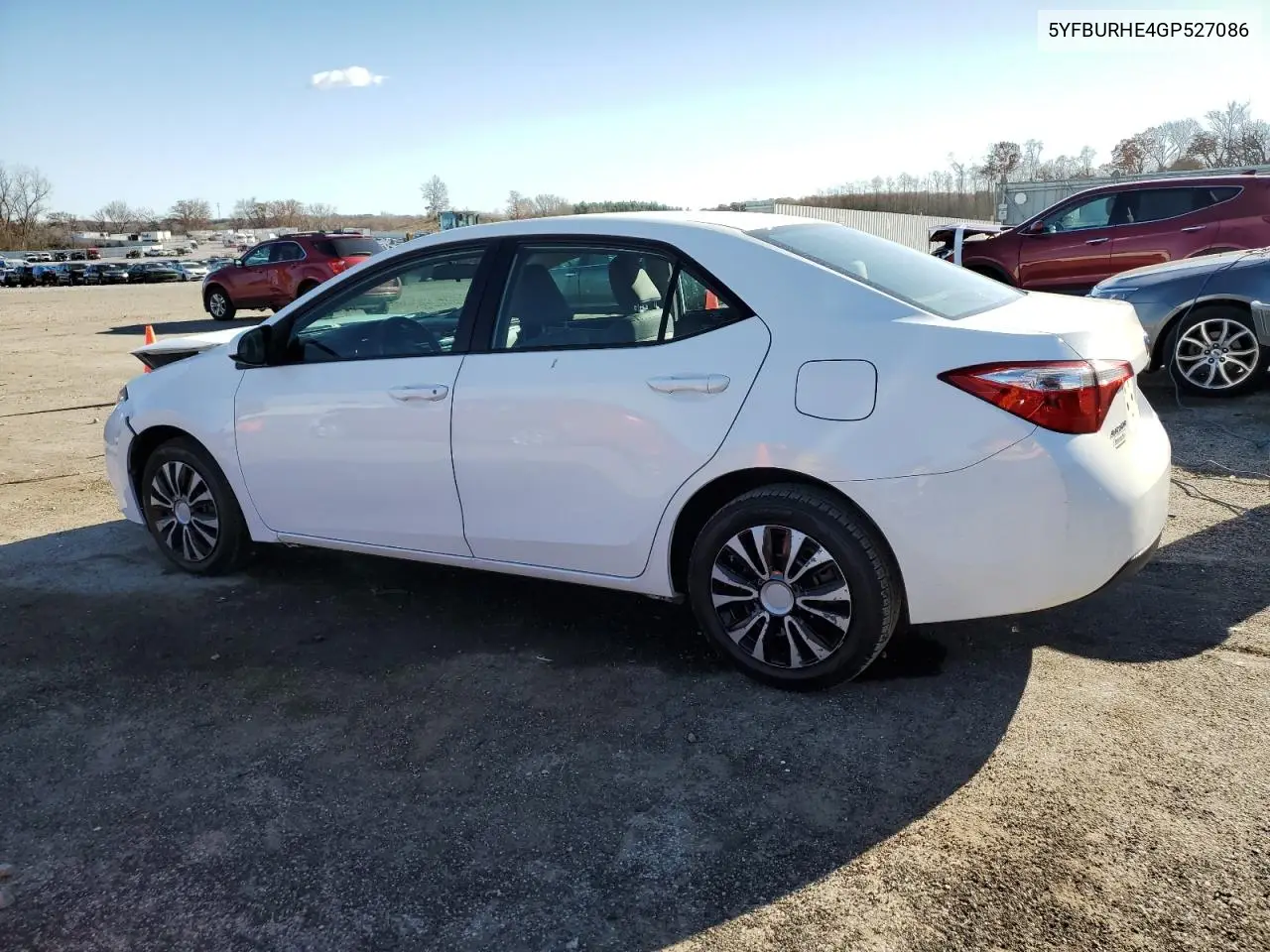 5YFBURHE4GP527086 2016 Toyota Corolla L