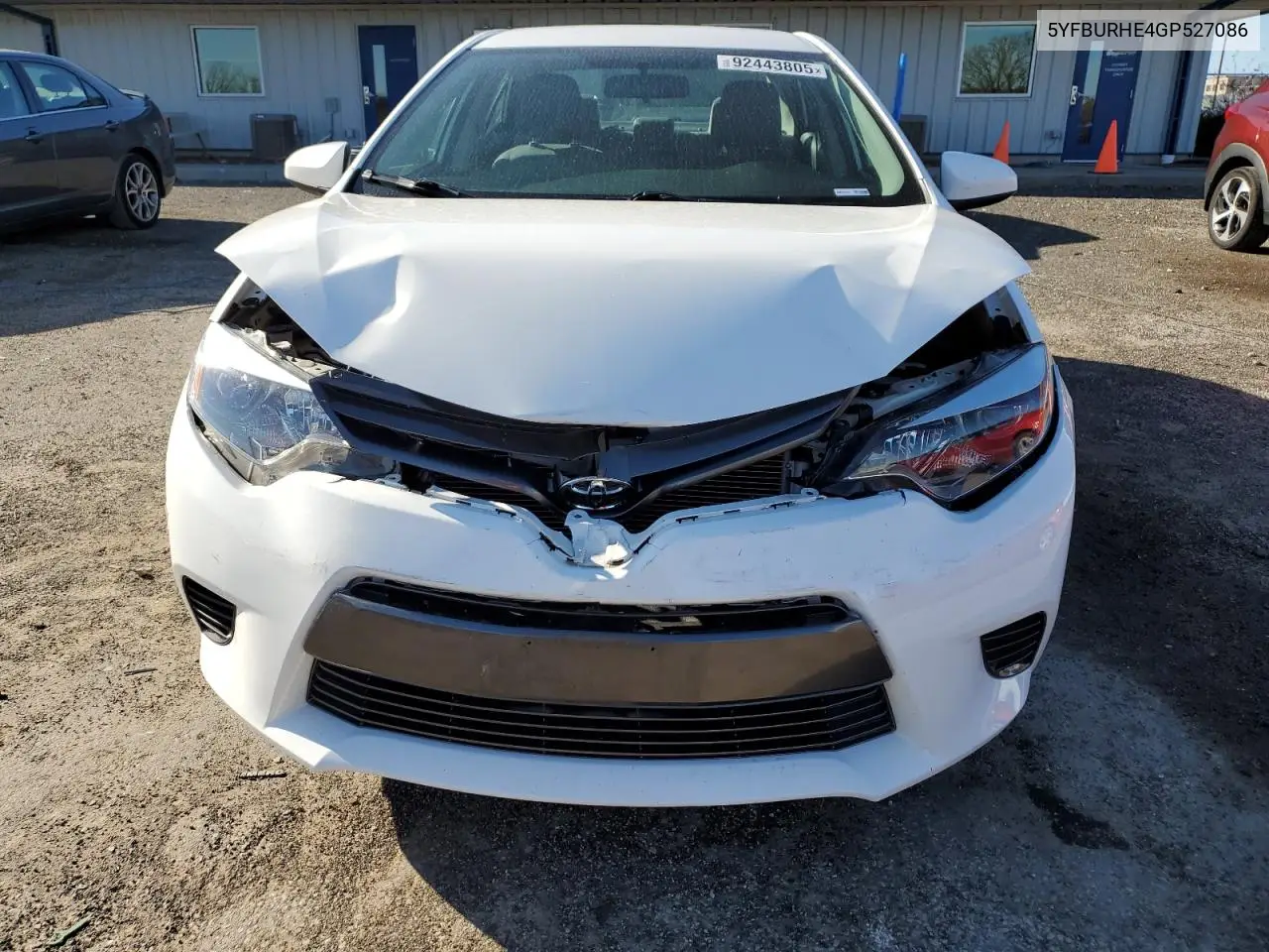 5YFBURHE4GP527086 2016 Toyota Corolla L