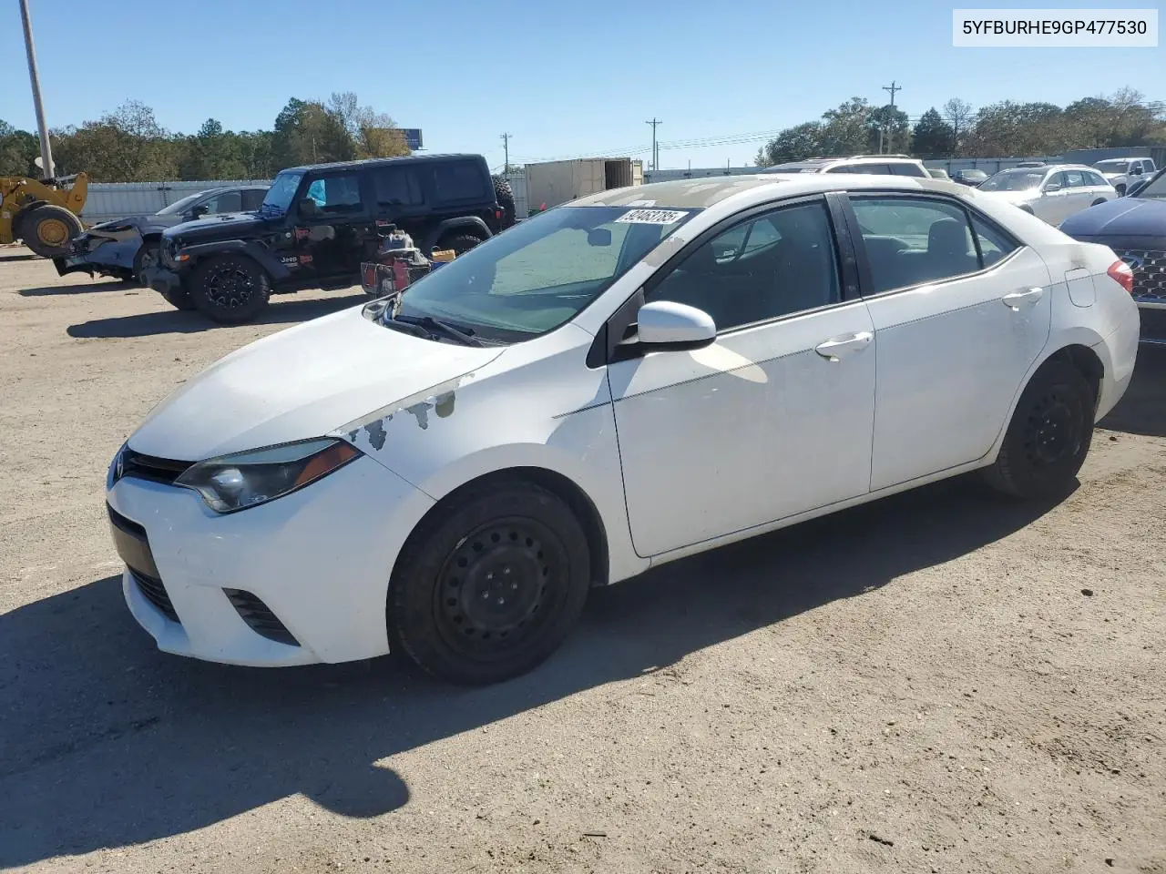 5YFBURHE9GP477530 2016 Toyota Corolla L