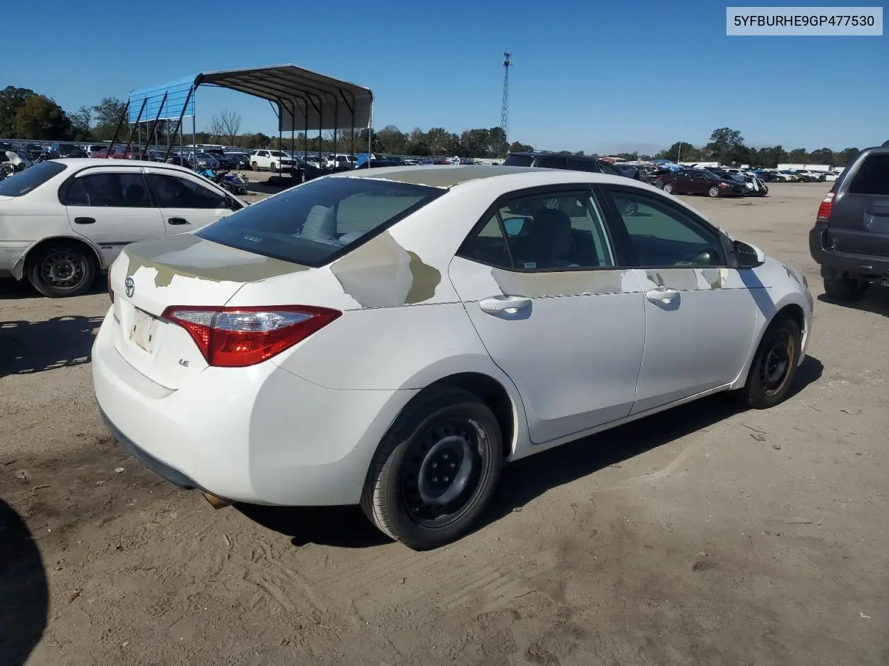 5YFBURHE9GP477530 2016 Toyota Corolla L