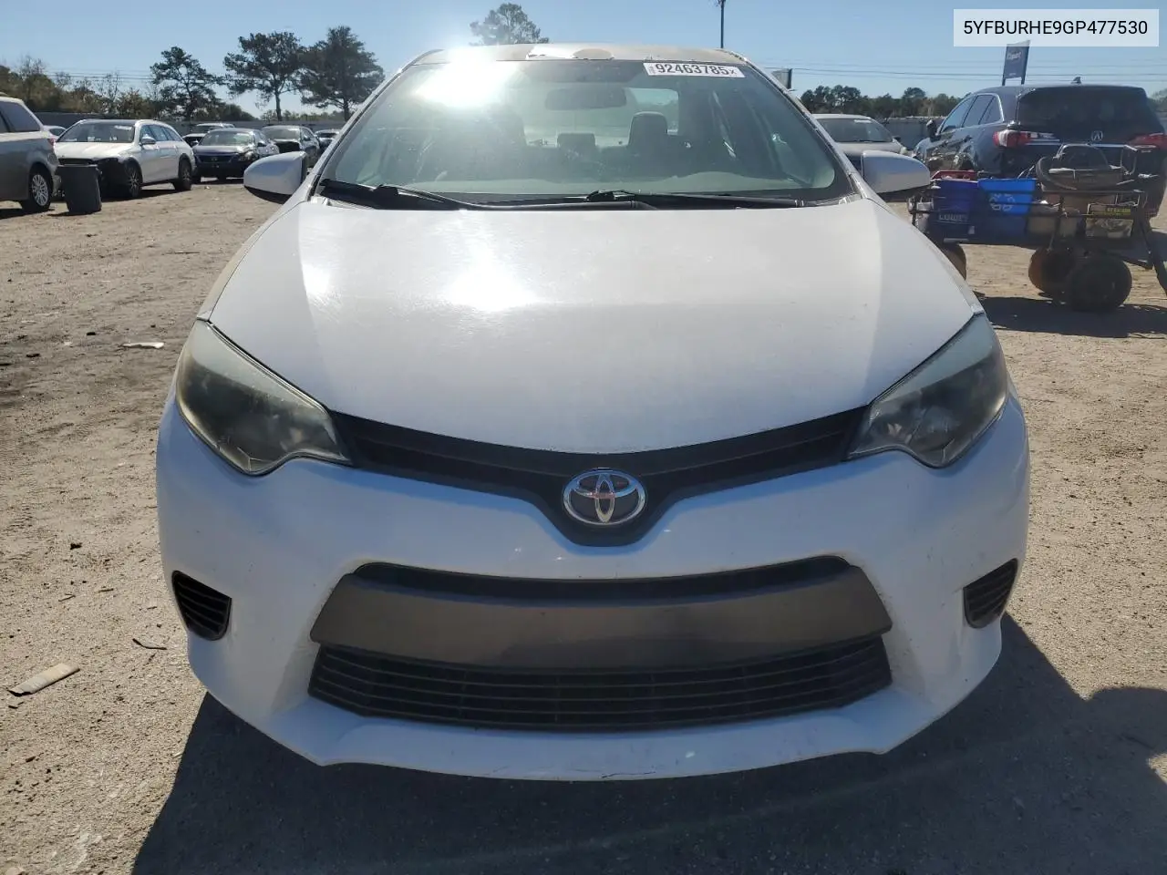 5YFBURHE9GP477530 2016 Toyota Corolla L