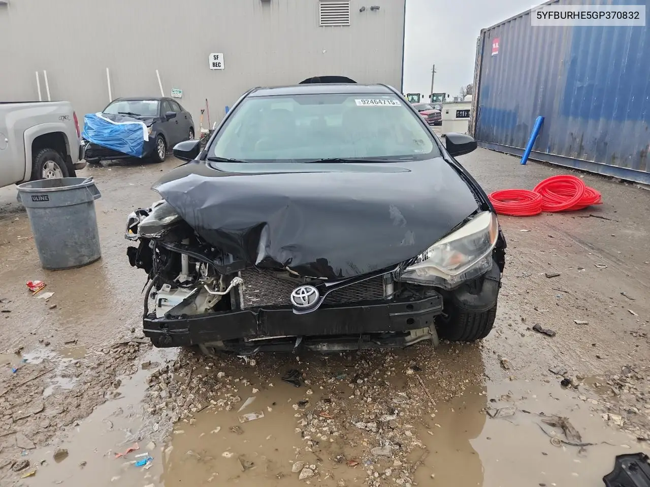 5YFBURHE5GP370832 2016 Toyota Corolla L