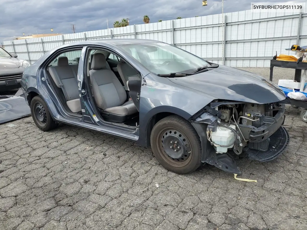 5YFBURHE7GP511139 2016 Toyota Corolla L