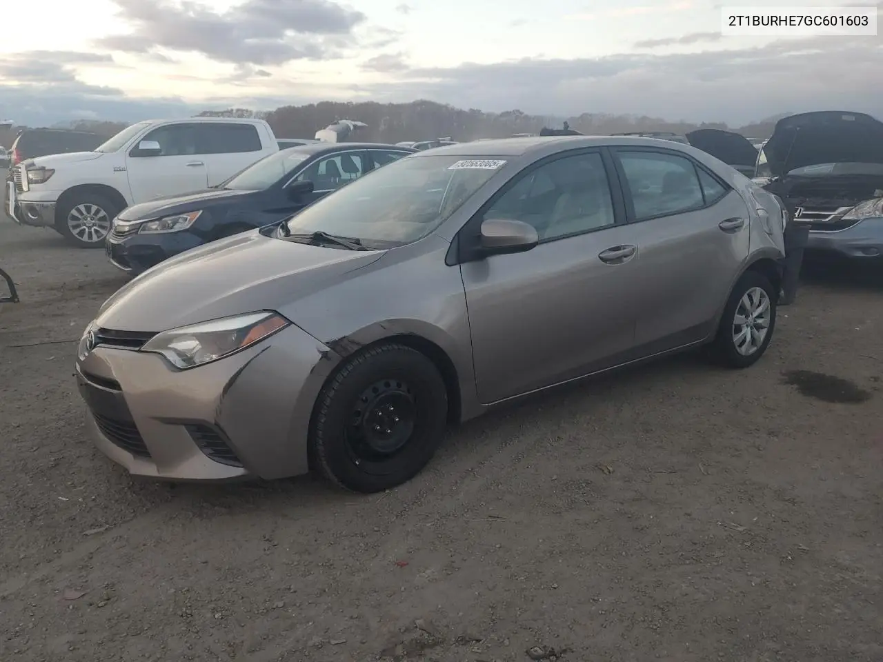 2T1BURHE7GC601603 2016 Toyota Corolla L