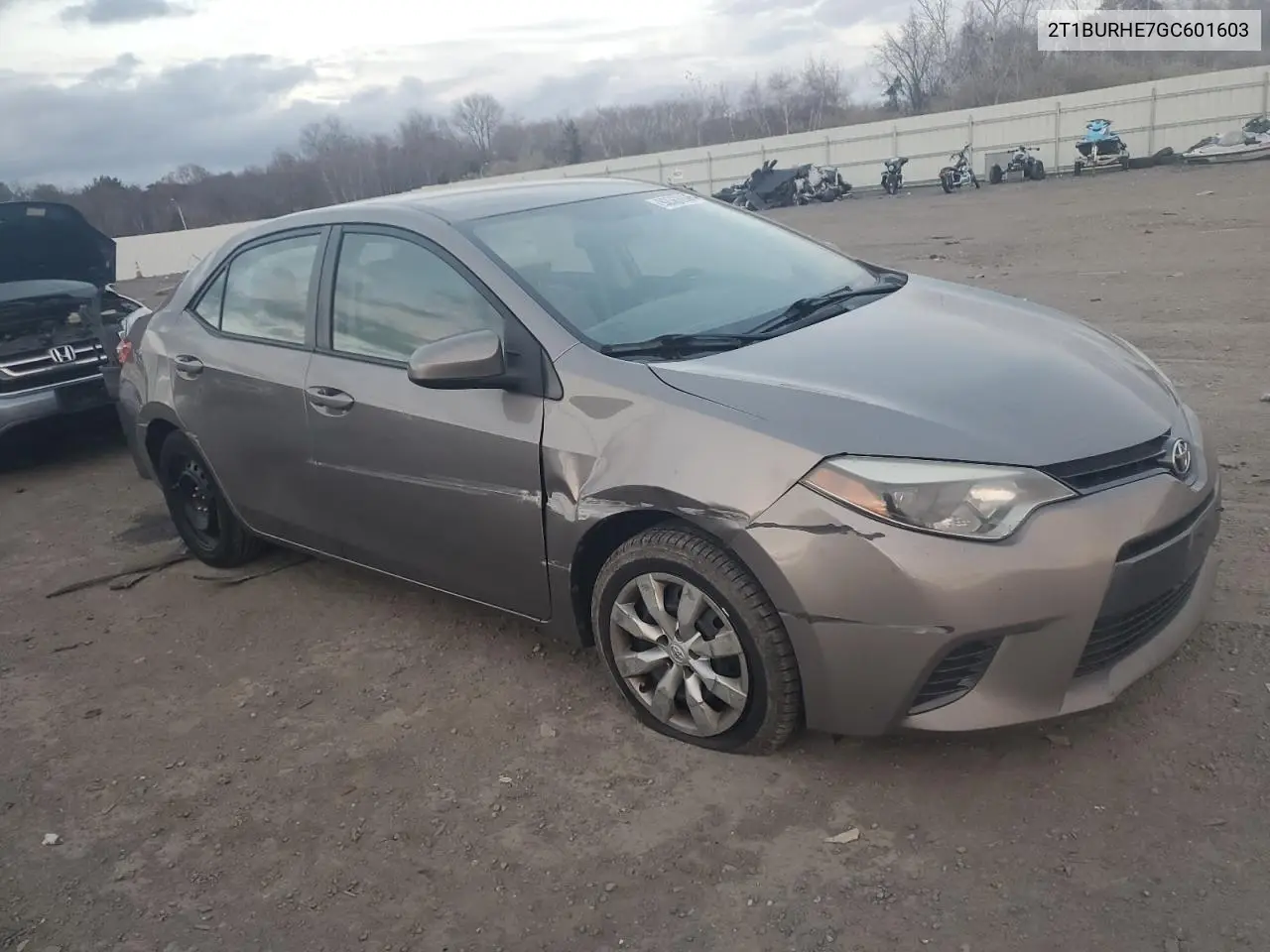 2T1BURHE7GC601603 2016 Toyota Corolla L