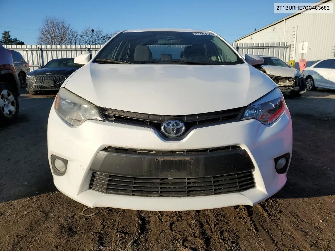 2T1BURHE7GC483682 2016 Toyota Corolla L