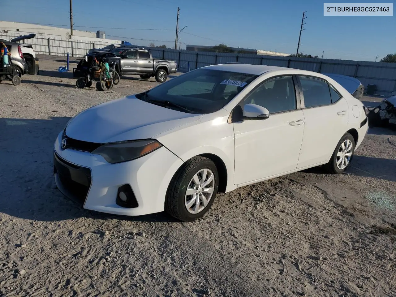2T1BURHE8GC527463 2016 Toyota Corolla L