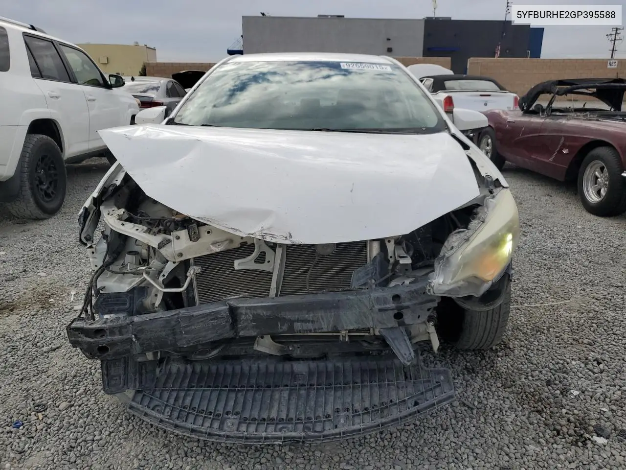 5YFBURHE2GP395588 2016 Toyota Corolla L