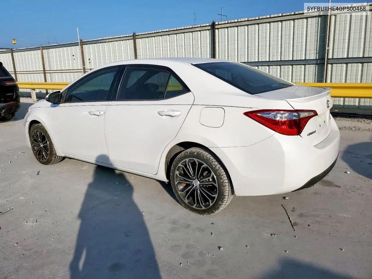 5YFBURHE4GP500468 2016 Toyota Corolla L