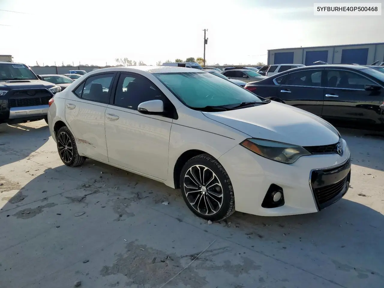 5YFBURHE4GP500468 2016 Toyota Corolla L