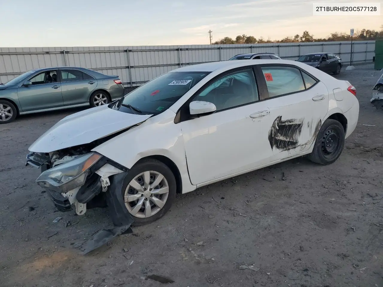 2T1BURHE2GC577128 2016 Toyota Corolla L
