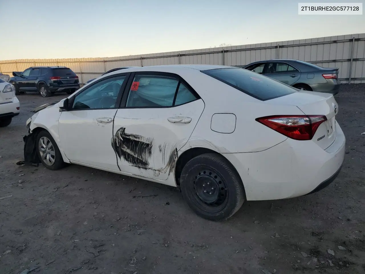 2T1BURHE2GC577128 2016 Toyota Corolla L
