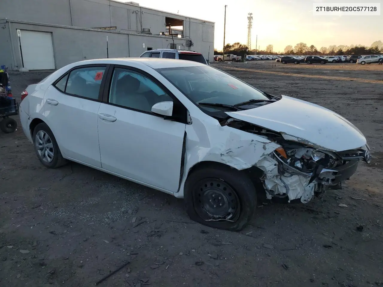 2T1BURHE2GC577128 2016 Toyota Corolla L