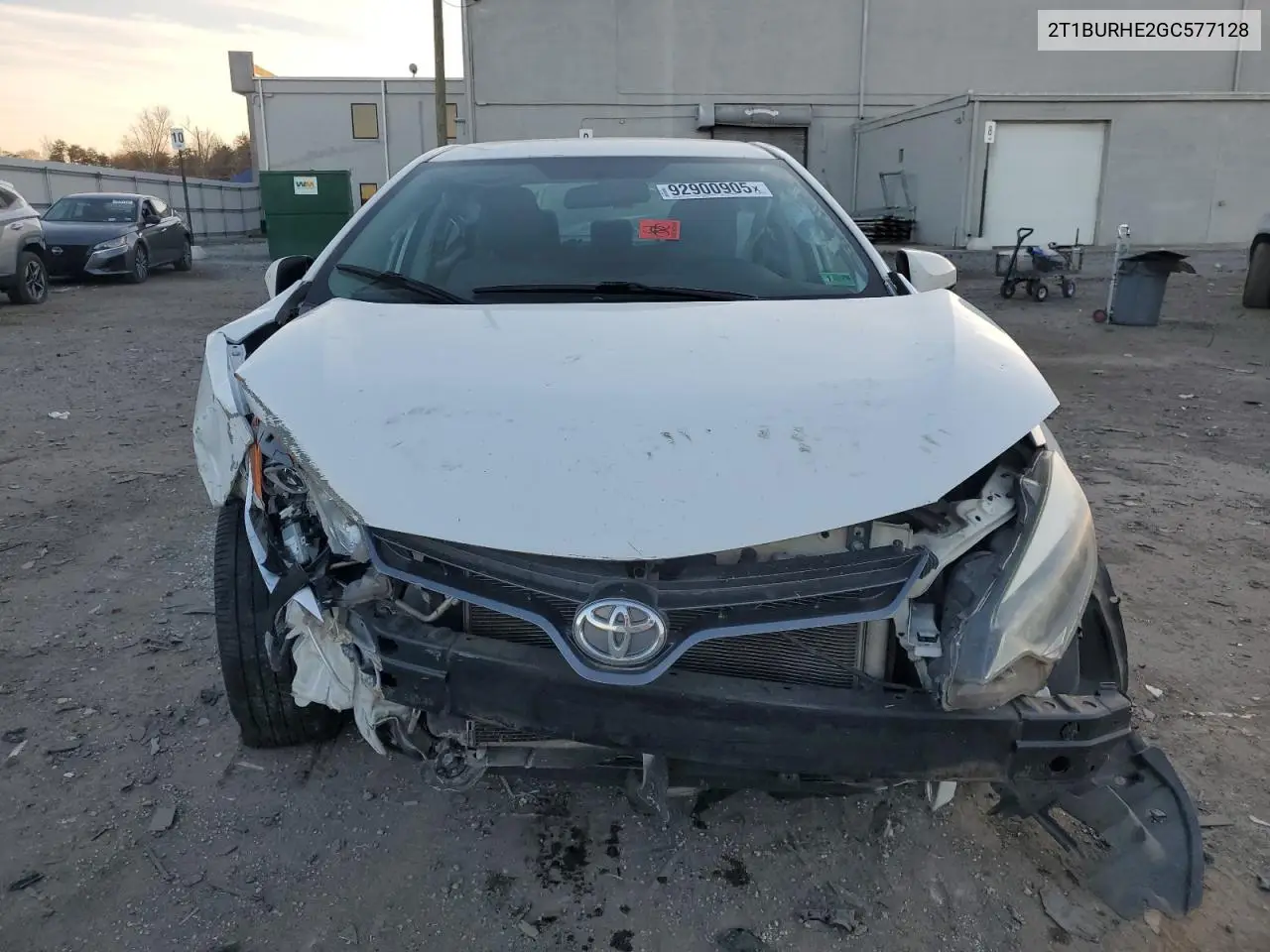 2T1BURHE2GC577128 2016 Toyota Corolla L