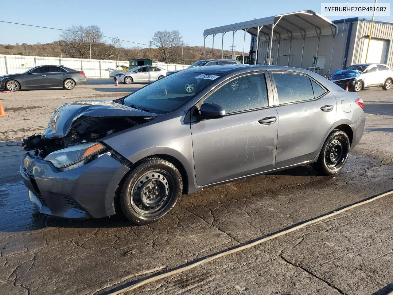 5YFBURHE7GP481687 2016 Toyota Corolla L