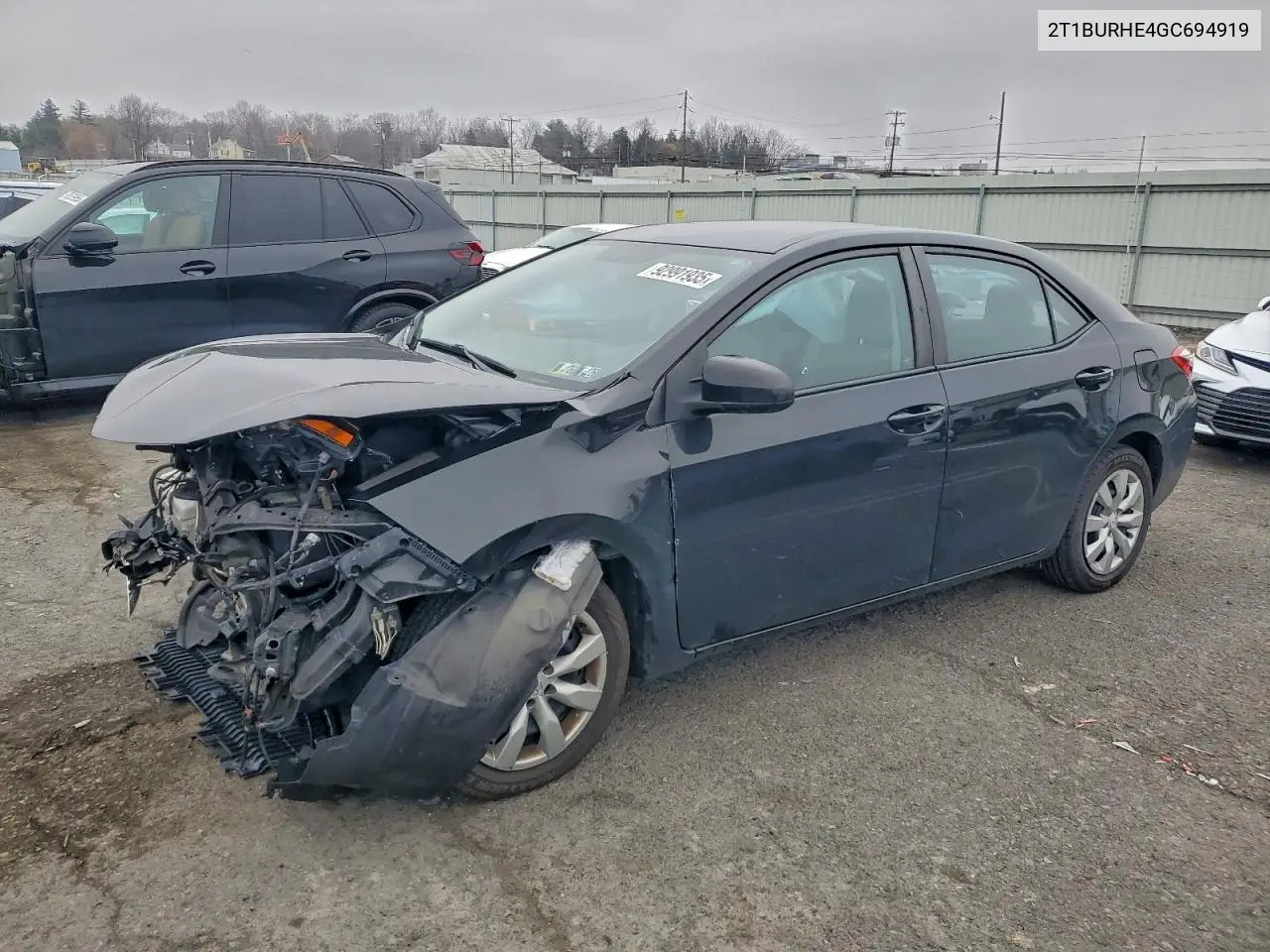 2T1BURHE4GC694919 2016 Toyota Corolla L