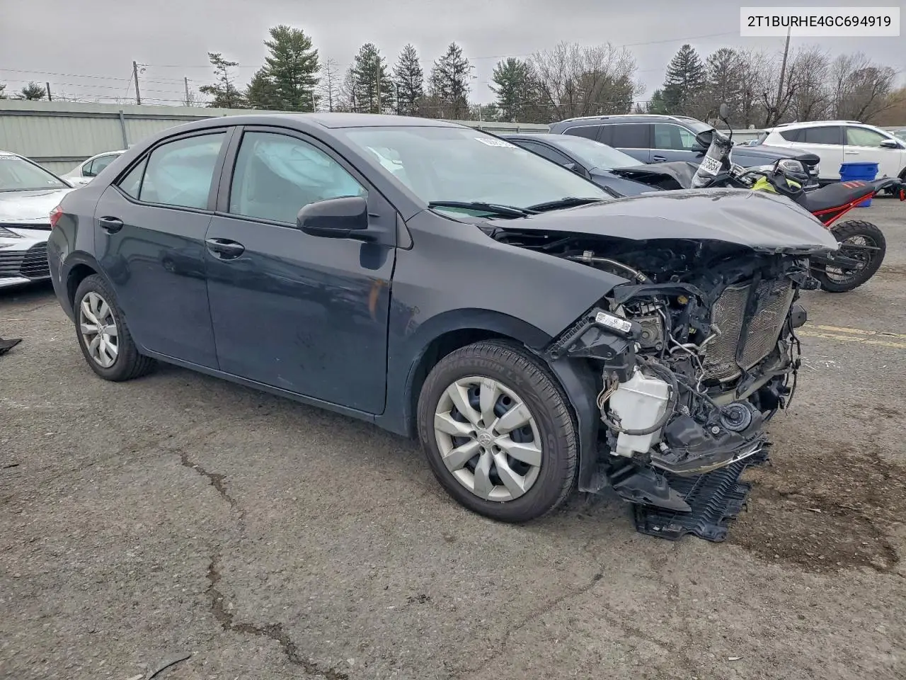 2T1BURHE4GC694919 2016 Toyota Corolla L
