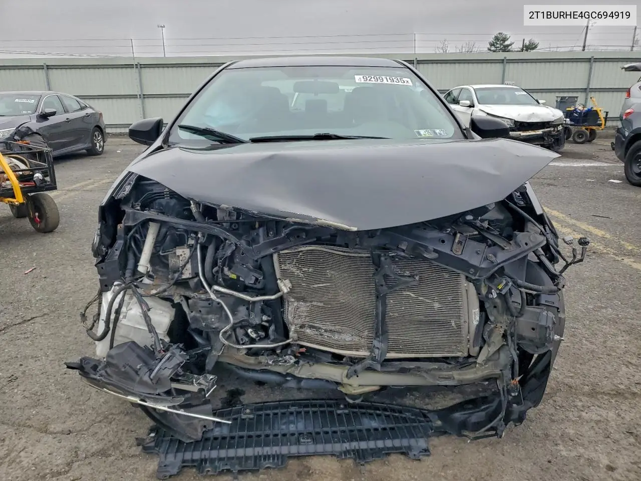 2T1BURHE4GC694919 2016 Toyota Corolla L