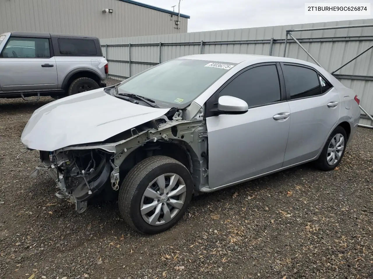 2T1BURHE9GC626874 2016 Toyota Corolla L