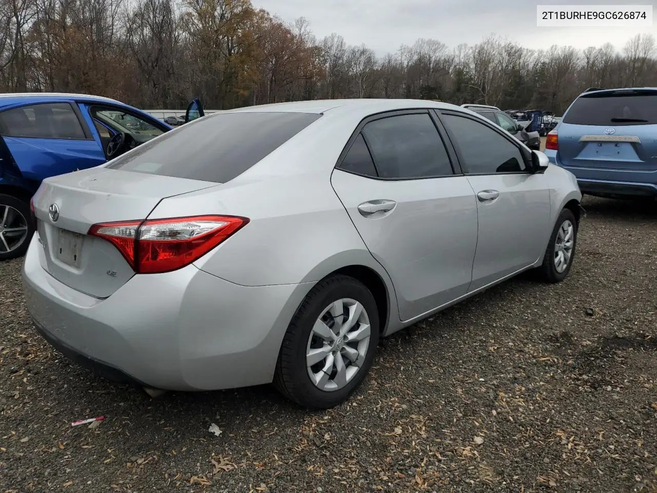 2T1BURHE9GC626874 2016 Toyota Corolla L