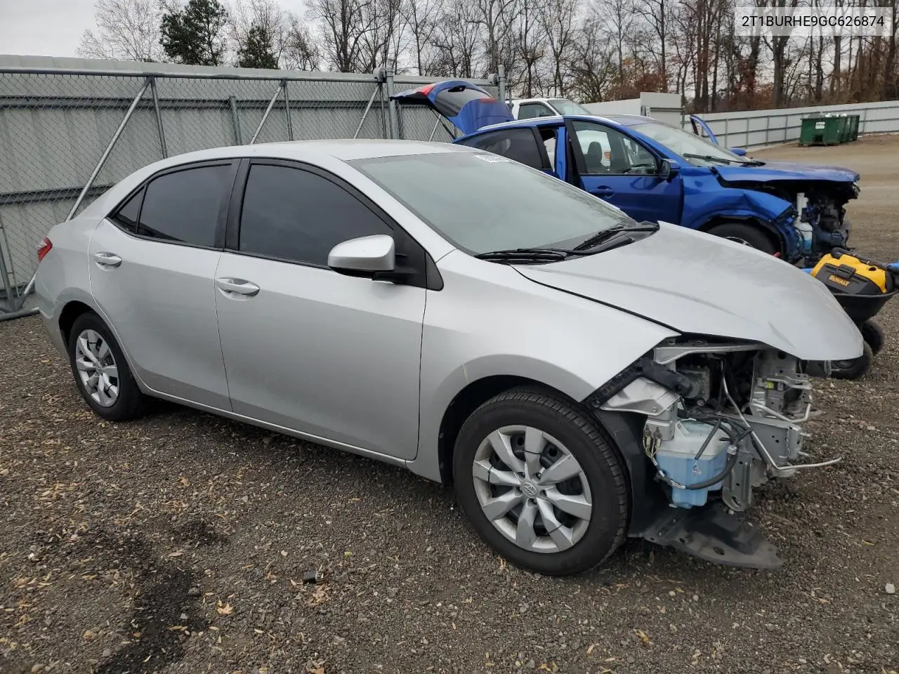 2T1BURHE9GC626874 2016 Toyota Corolla L