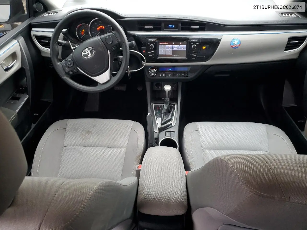 2T1BURHE9GC626874 2016 Toyota Corolla L