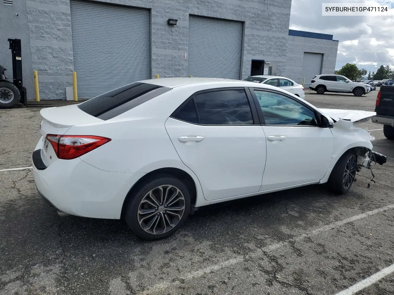 5YFBURHE1GP471124 2016 Toyota Corolla L