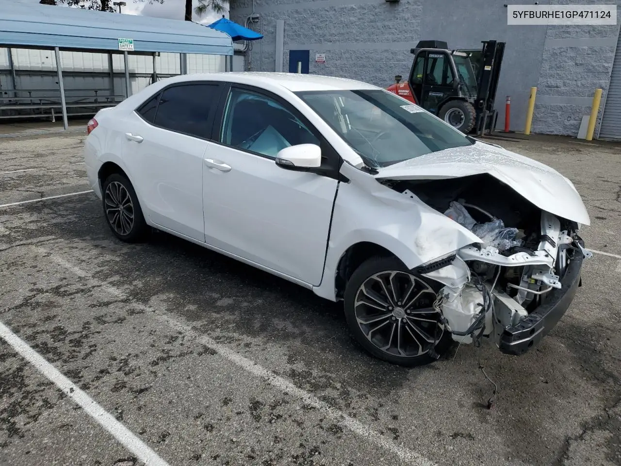 5YFBURHE1GP471124 2016 Toyota Corolla L