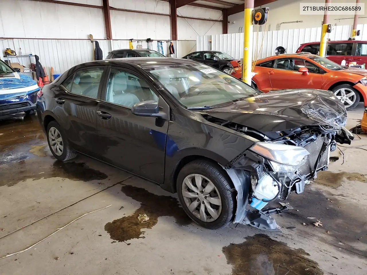 2T1BURHE2GC686589 2016 Toyota Corolla L