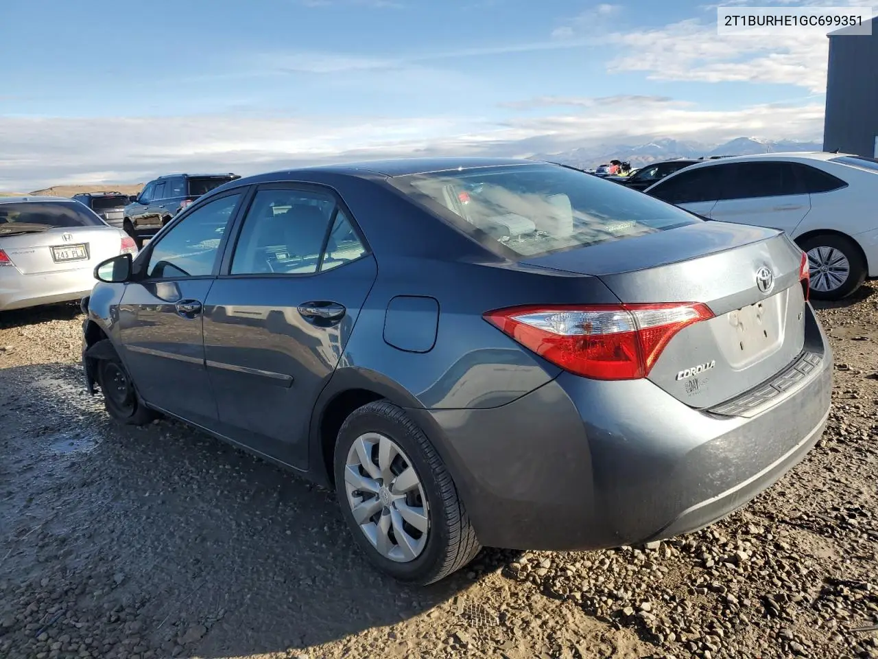 2T1BURHE1GC699351 2016 Toyota Corolla L