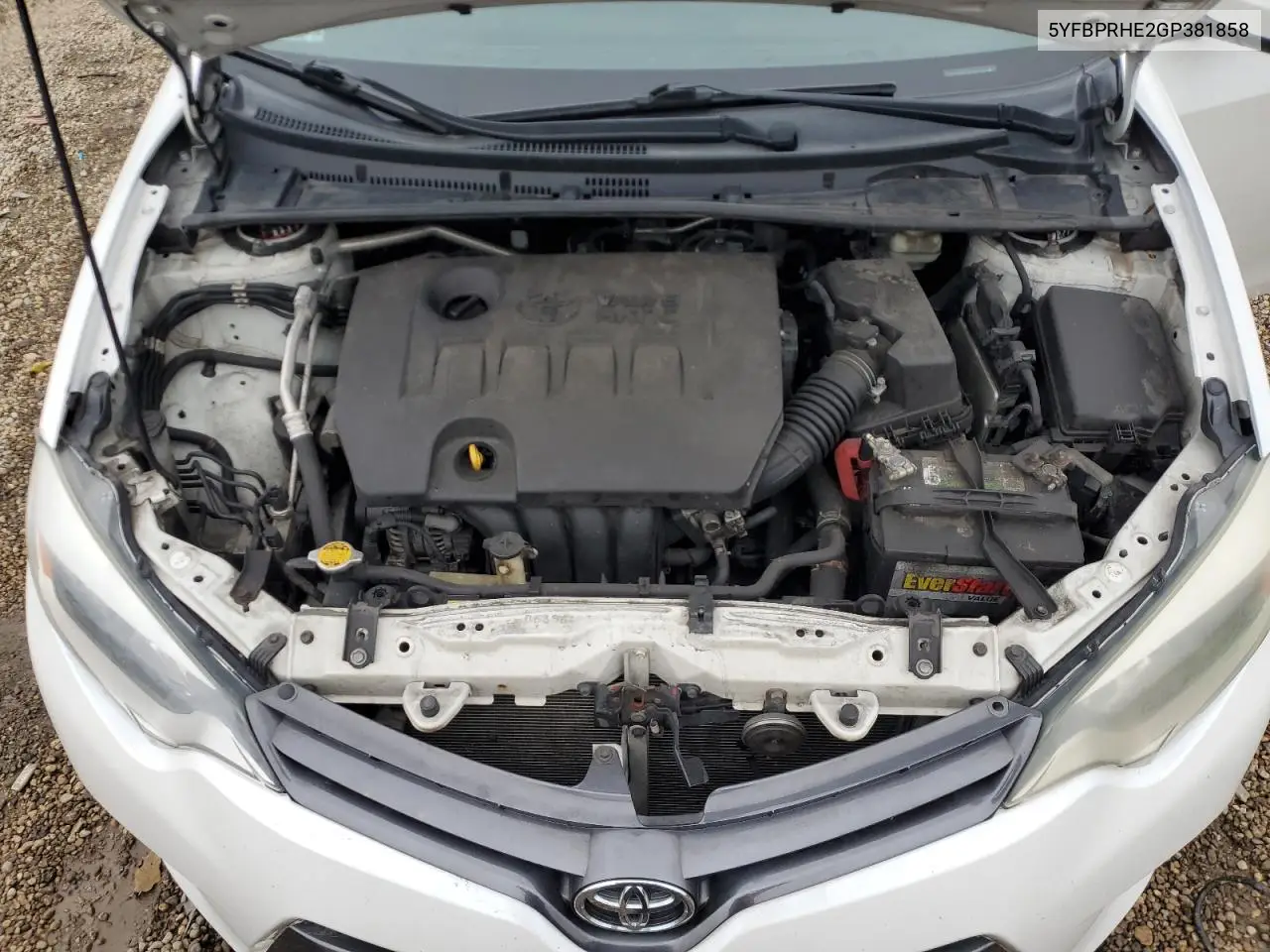 5YFBPRHE2GP381858 2016 Toyota Corolla Eco