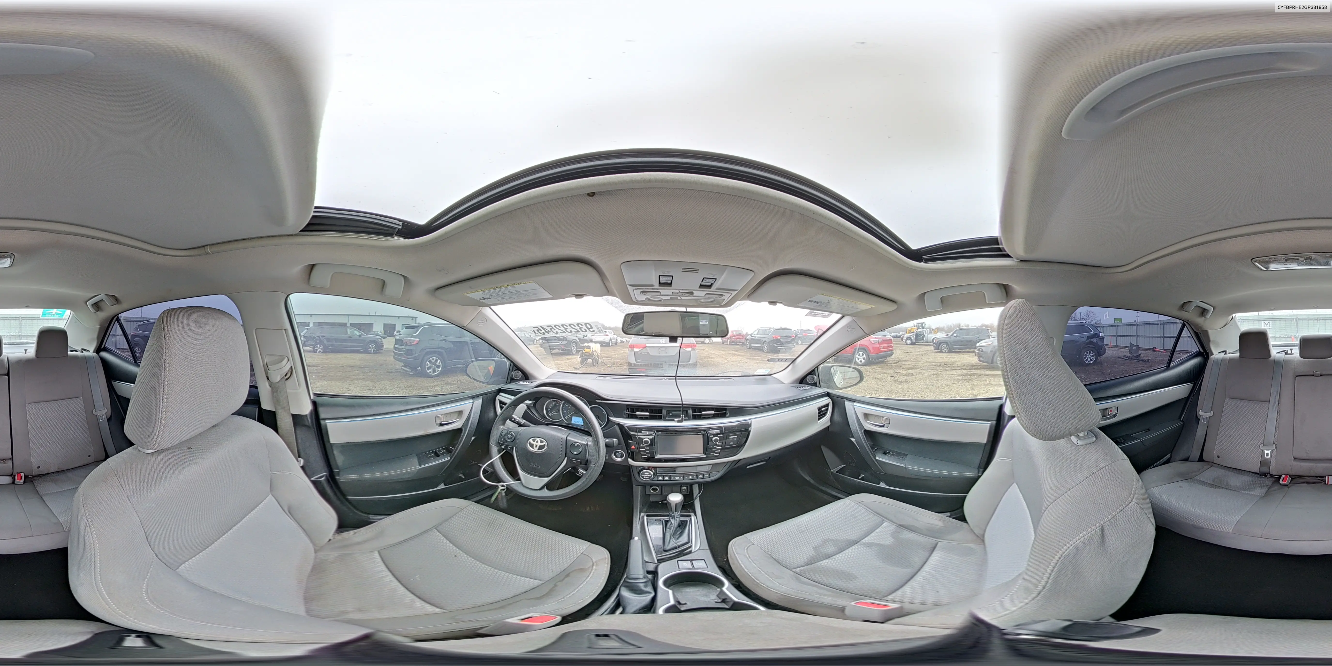 5YFBPRHE2GP381858 2016 Toyota Corolla Eco