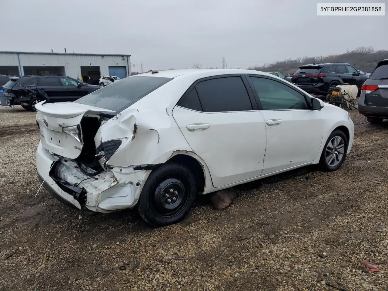 5YFBPRHE2GP381858 2016 Toyota Corolla Eco