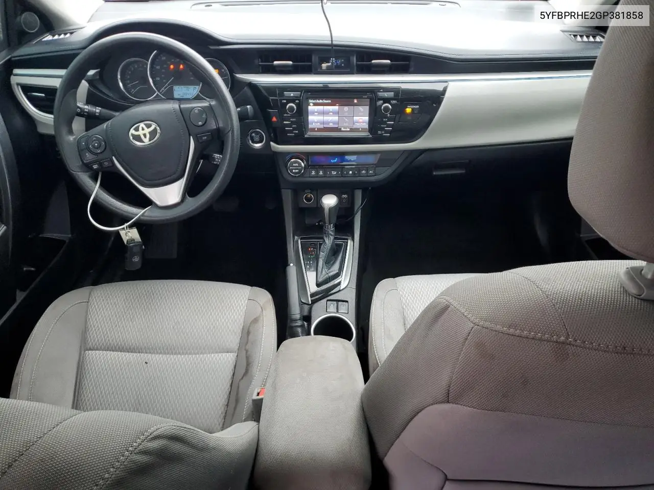 5YFBPRHE2GP381858 2016 Toyota Corolla Eco