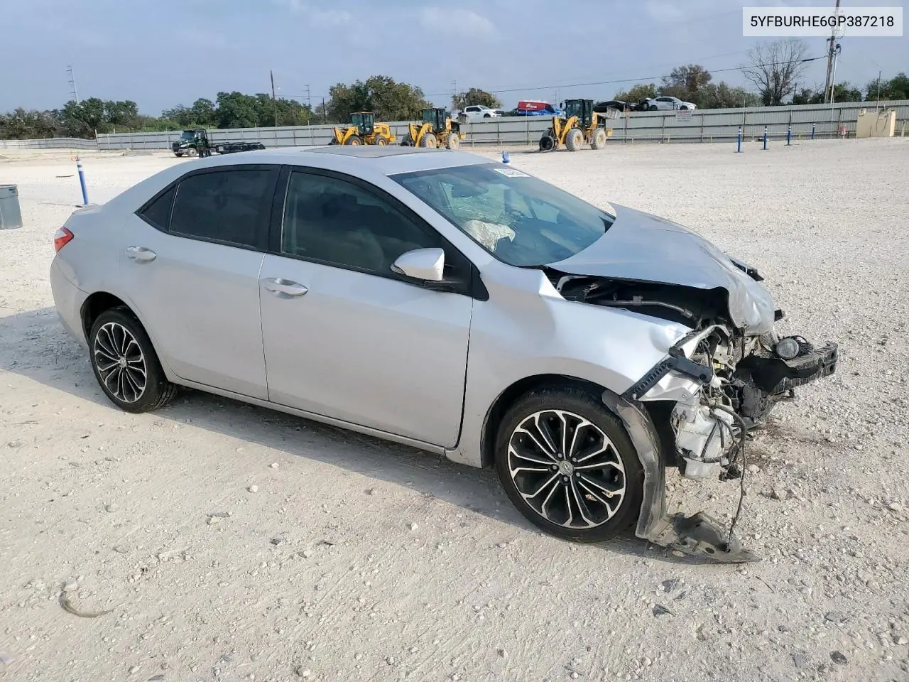 5YFBURHE6GP387218 2016 Toyota Corolla L