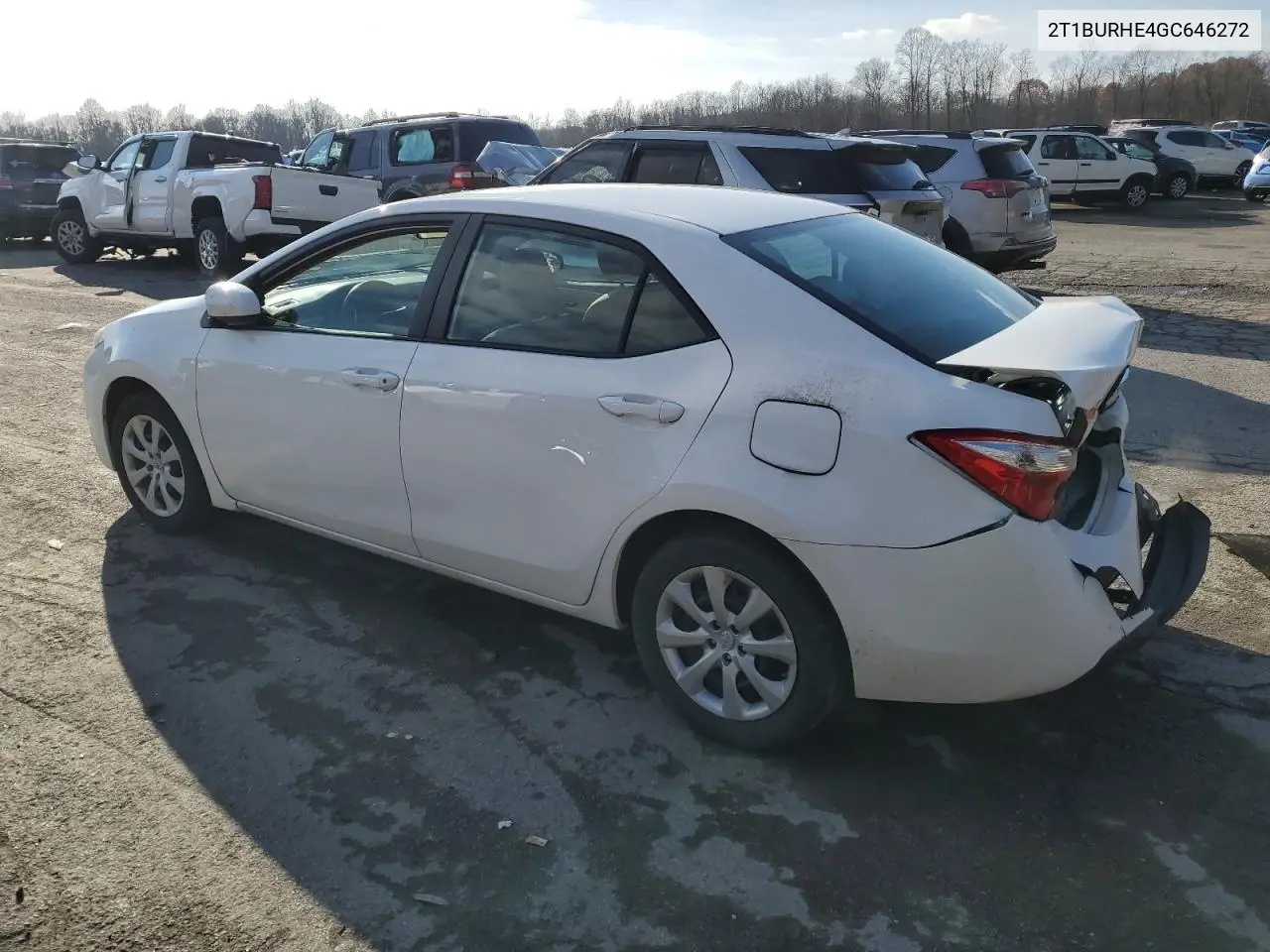 2T1BURHE4GC646272 2016 Toyota Corolla L