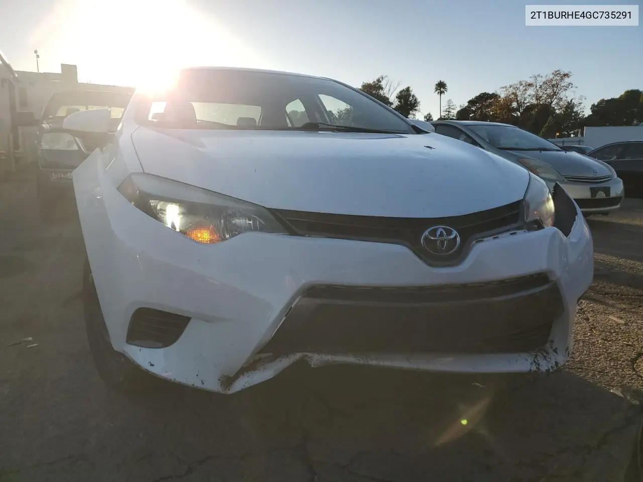 2T1BURHE4GC735291 2016 Toyota Corolla L