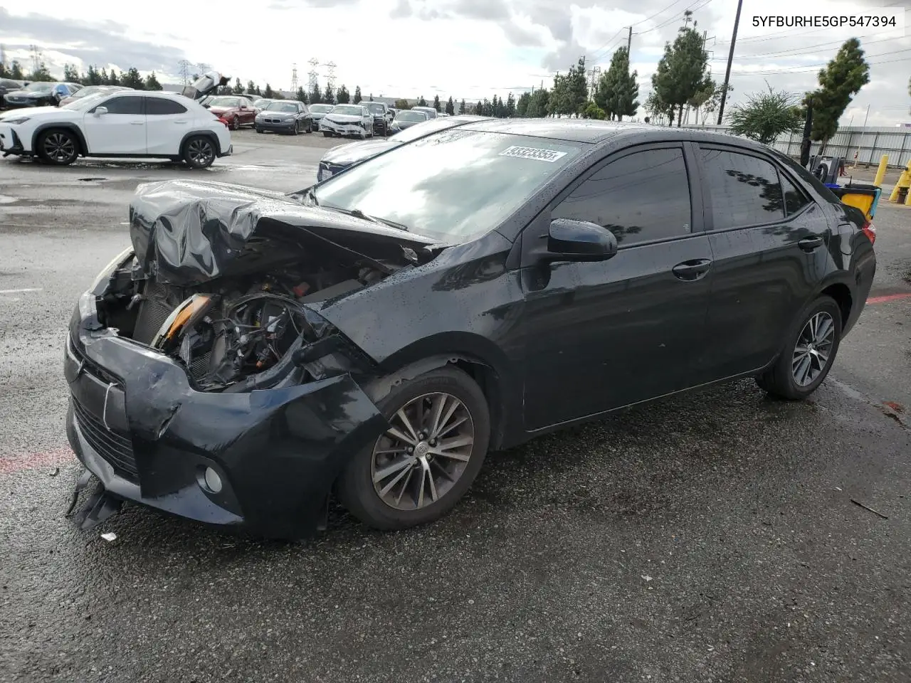 5YFBURHE5GP547394 2016 Toyota Corolla L