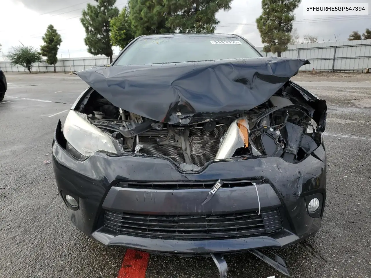 5YFBURHE5GP547394 2016 Toyota Corolla L