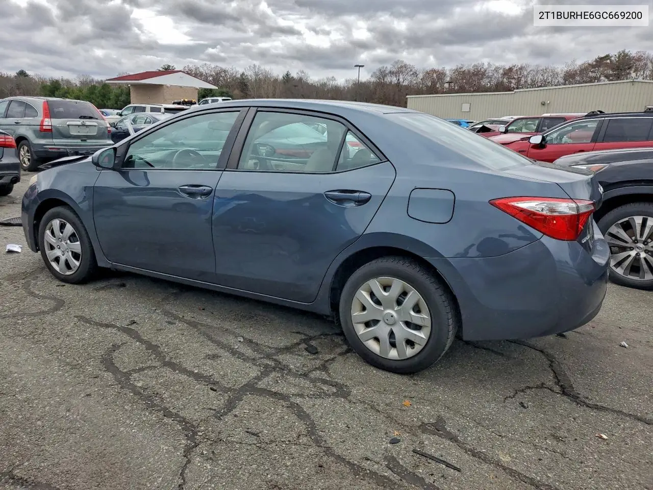 2T1BURHE6GC669200 2016 Toyota Corolla L