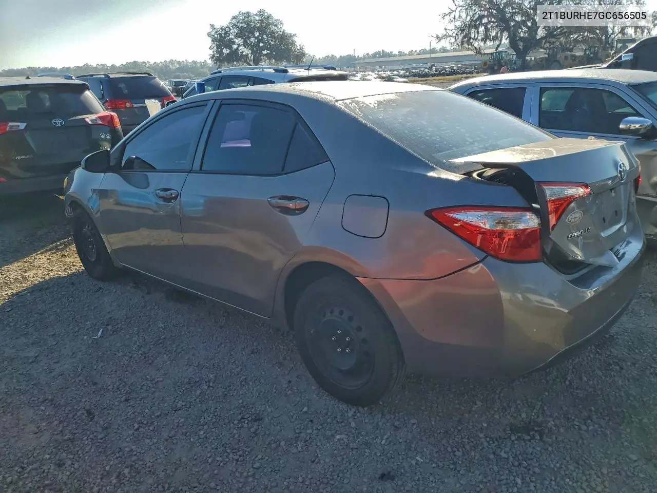 2T1BURHE7GC656505 2016 Toyota Corolla L