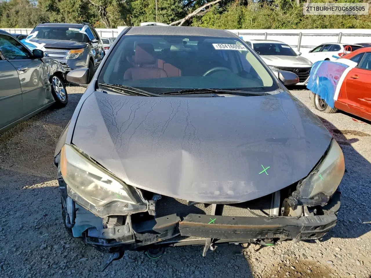 2T1BURHE7GC656505 2016 Toyota Corolla L