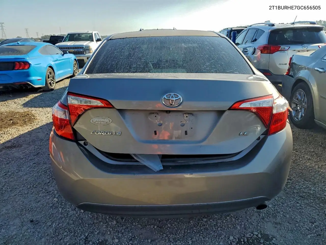 2T1BURHE7GC656505 2016 Toyota Corolla L