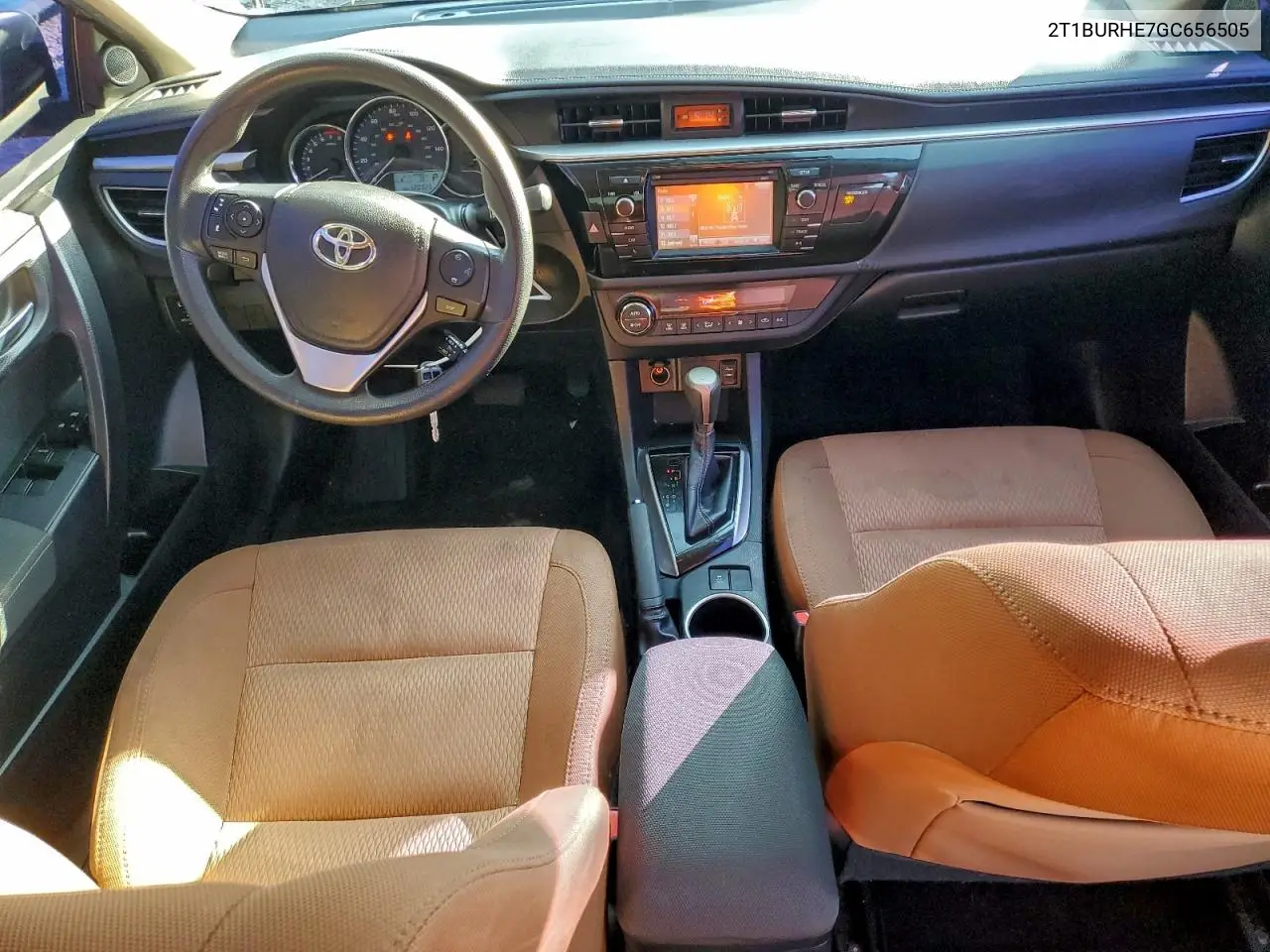 2T1BURHE7GC656505 2016 Toyota Corolla L