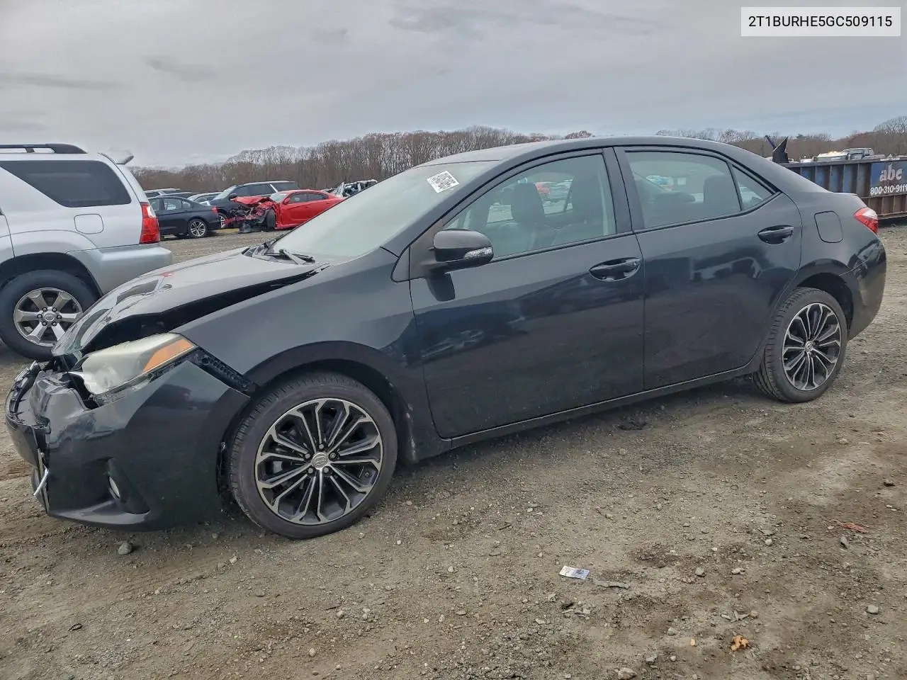 2T1BURHE5GC509115 2016 Toyota Corolla L