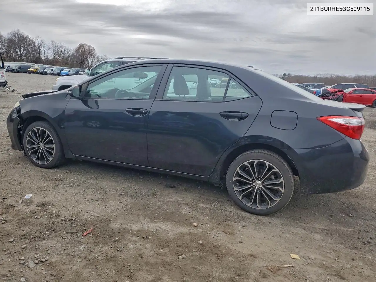 2T1BURHE5GC509115 2016 Toyota Corolla L